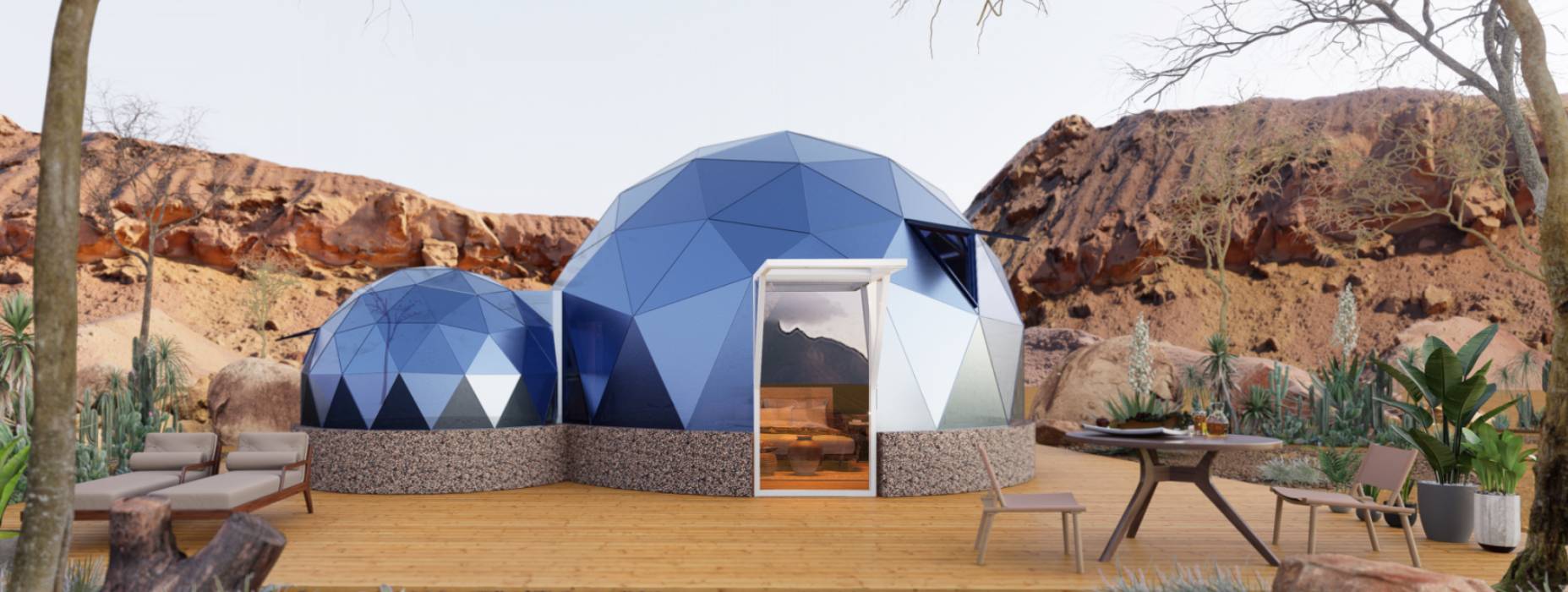 蓬溪县球形智能光伏玻璃星空房